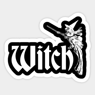 Witch Sticker